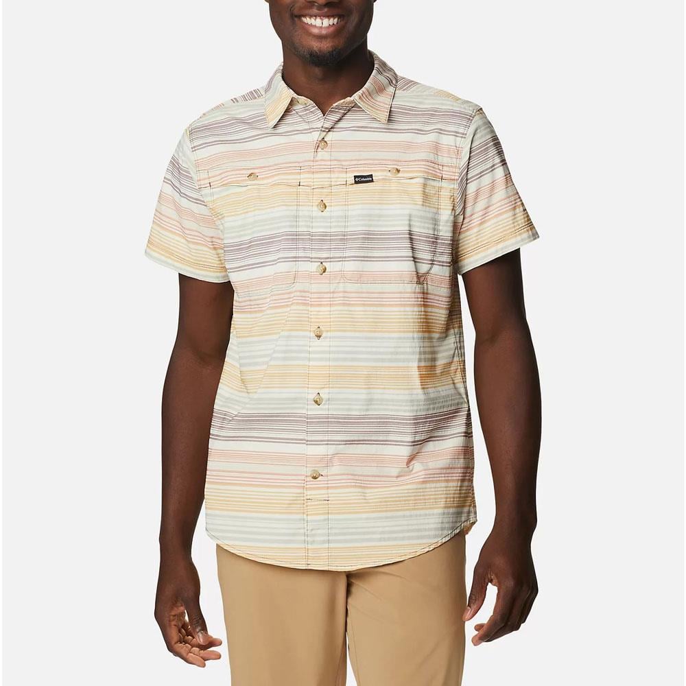 Columbia Newton Ridge Plaid Short Sleeve Erkek Gömlek