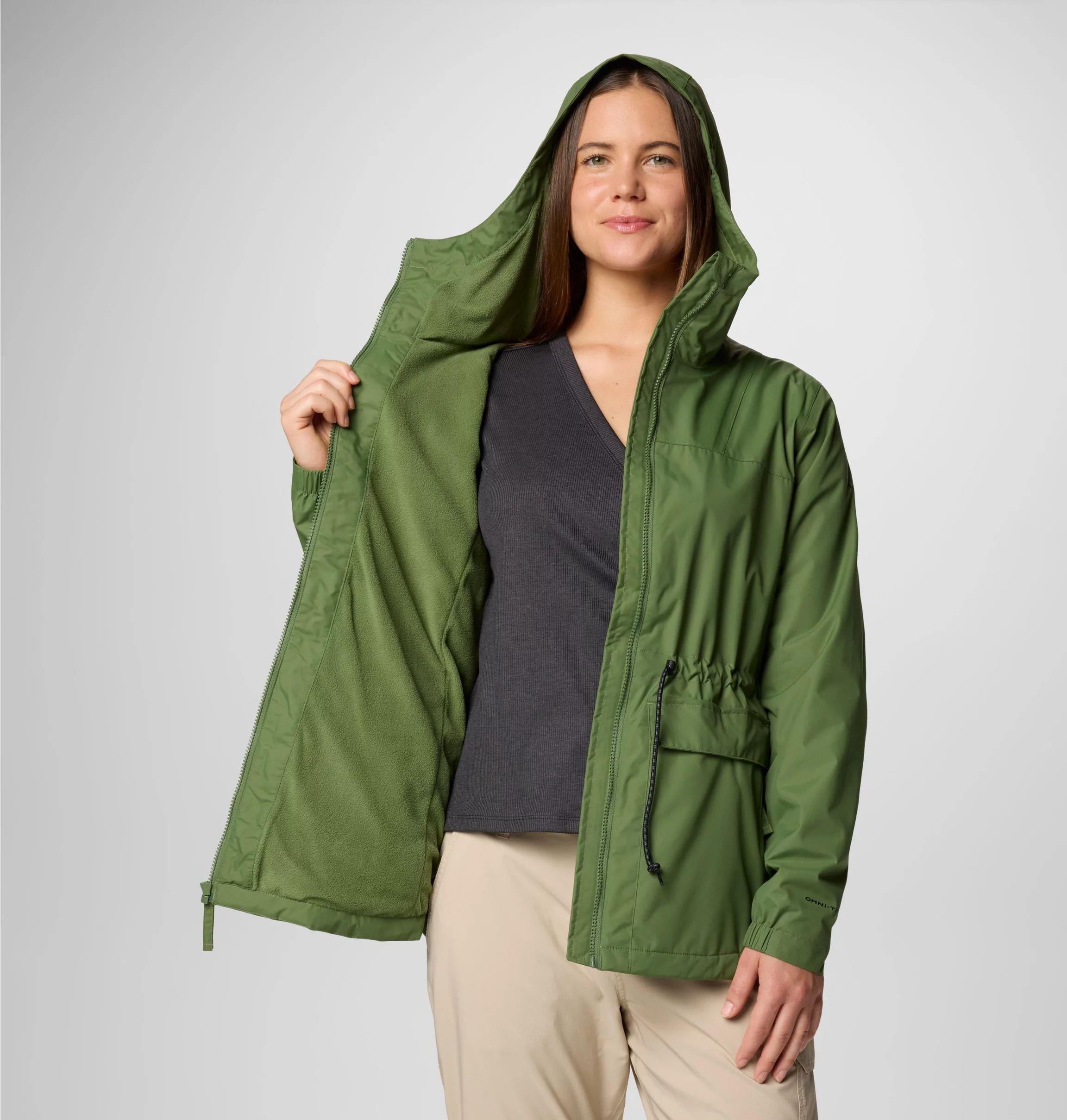 Columbia Sweet Creek İi Lined Rain Jacket Kadın Yağmurluk WL5535