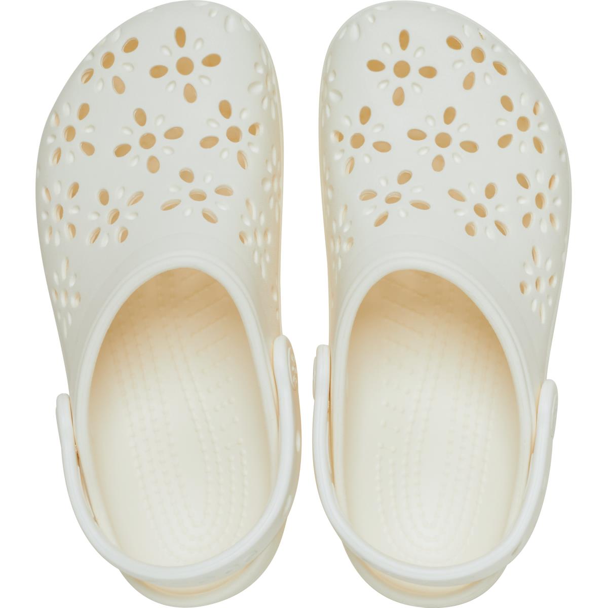 Crocs Classic Floral Cut Out Clog Unisex Terlik 210927
