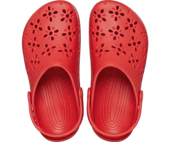 Crocs Classic Floral Cut Out Clog Unisex Terlik 210927