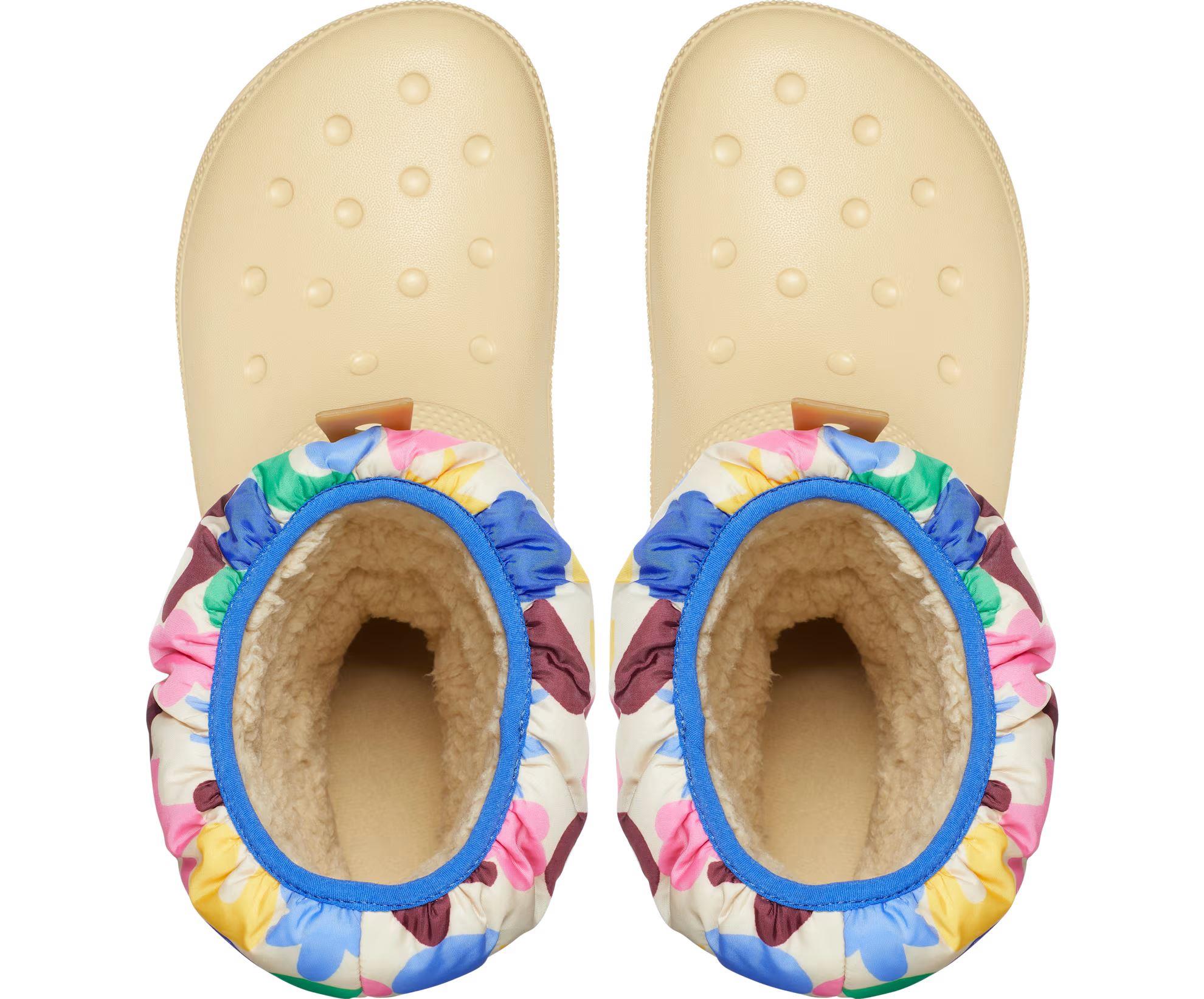 Crocs Classic NeoPuff GeoShapesBootK Çocuk Bot 210410