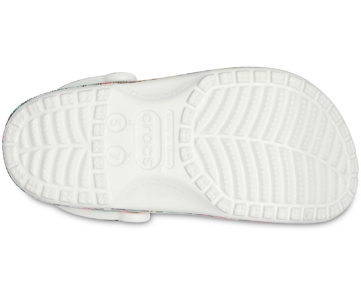 Crocs Classic Printed Floral Clog Unisex Terlik