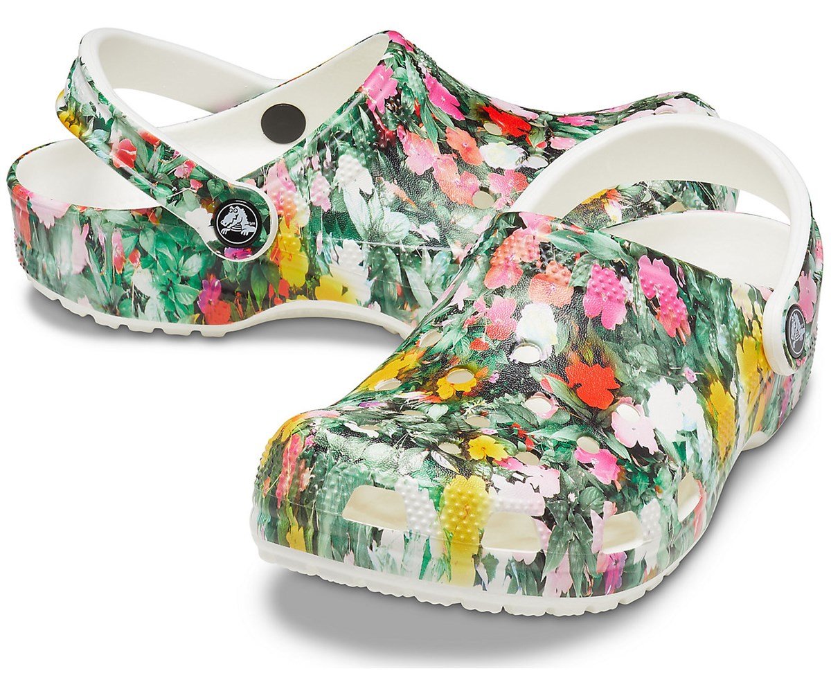 Crocs Classic Printed Floral Clog Unisex Terlik
