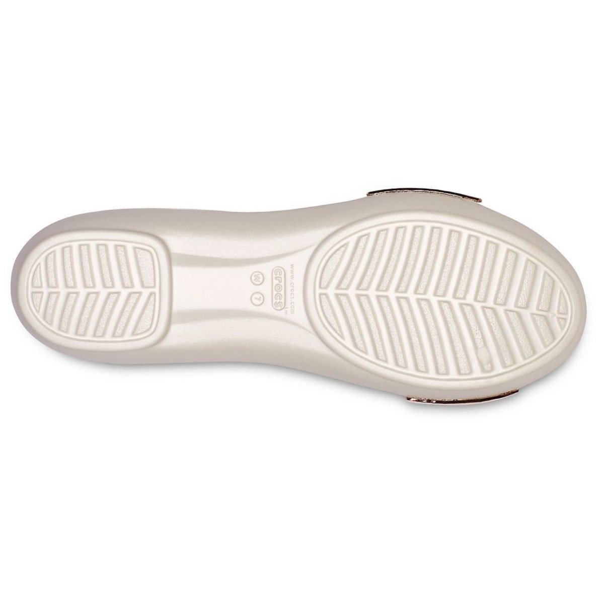 Crocs Lina Dorsay Hammered Met Flt W Kadın Terlik