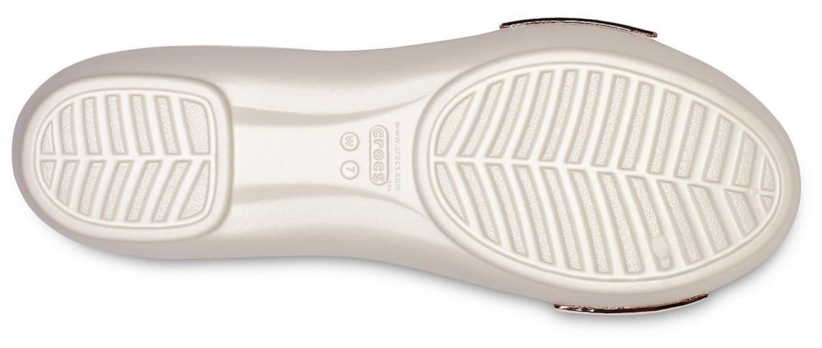 Crocs Lina Dorsay Hammered Met Flt W Kadın Terlik