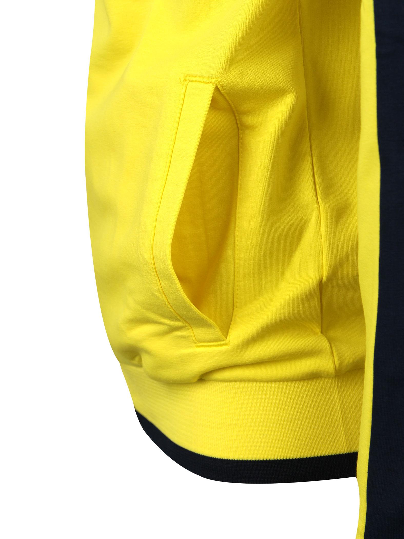 Erkek Tribün Sari Lacivert Sweat TK017EFK36