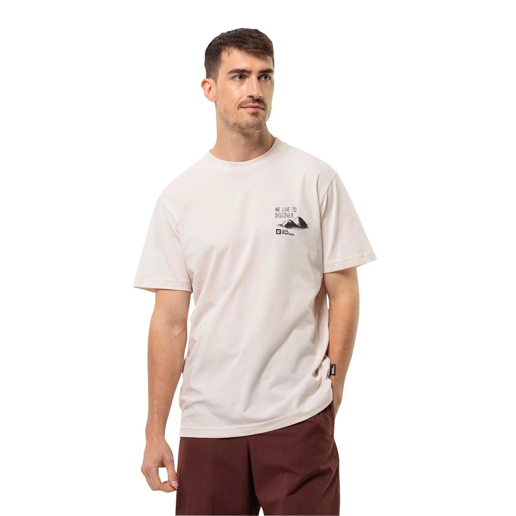 Jack Wolfskin Discover T M Erkek Tişört 1809761