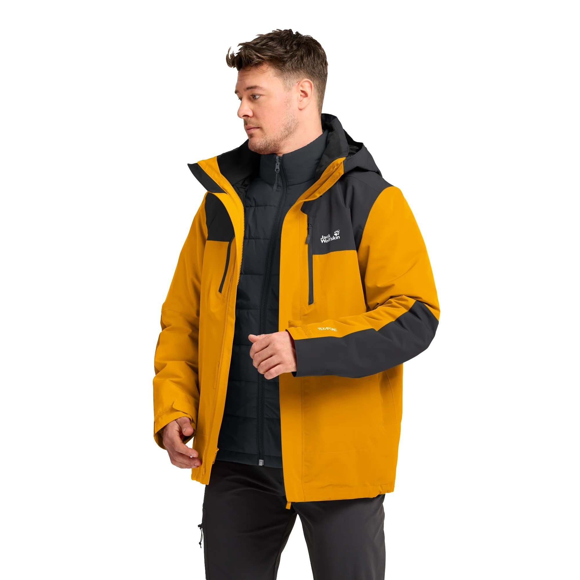 Jack Wolfskin Jasper Pro 3In1 Jkt M Erkek Mont A66293