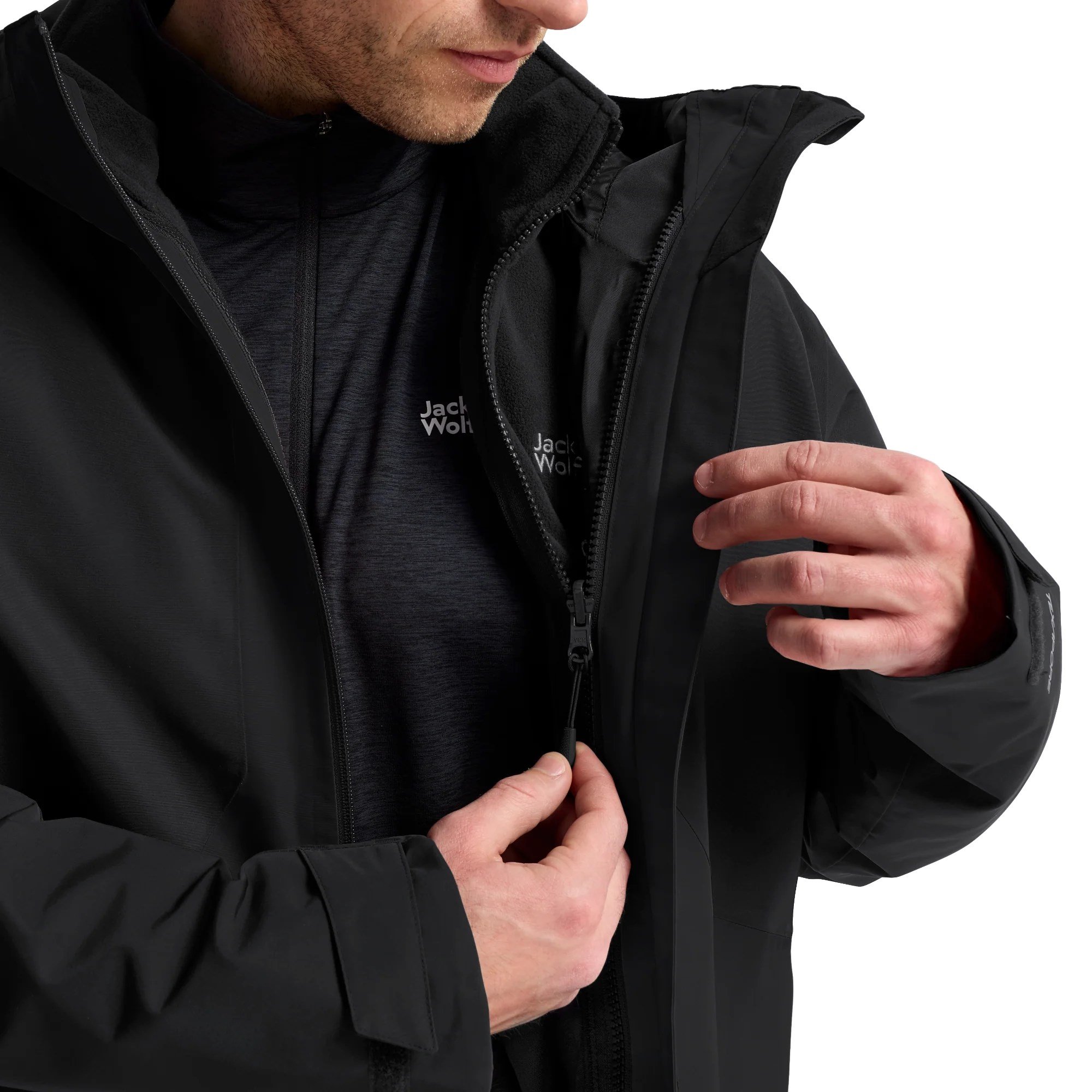 Jack Wolfskin Stonetraıl 3In1 Jkt M Erkek Mont A66291