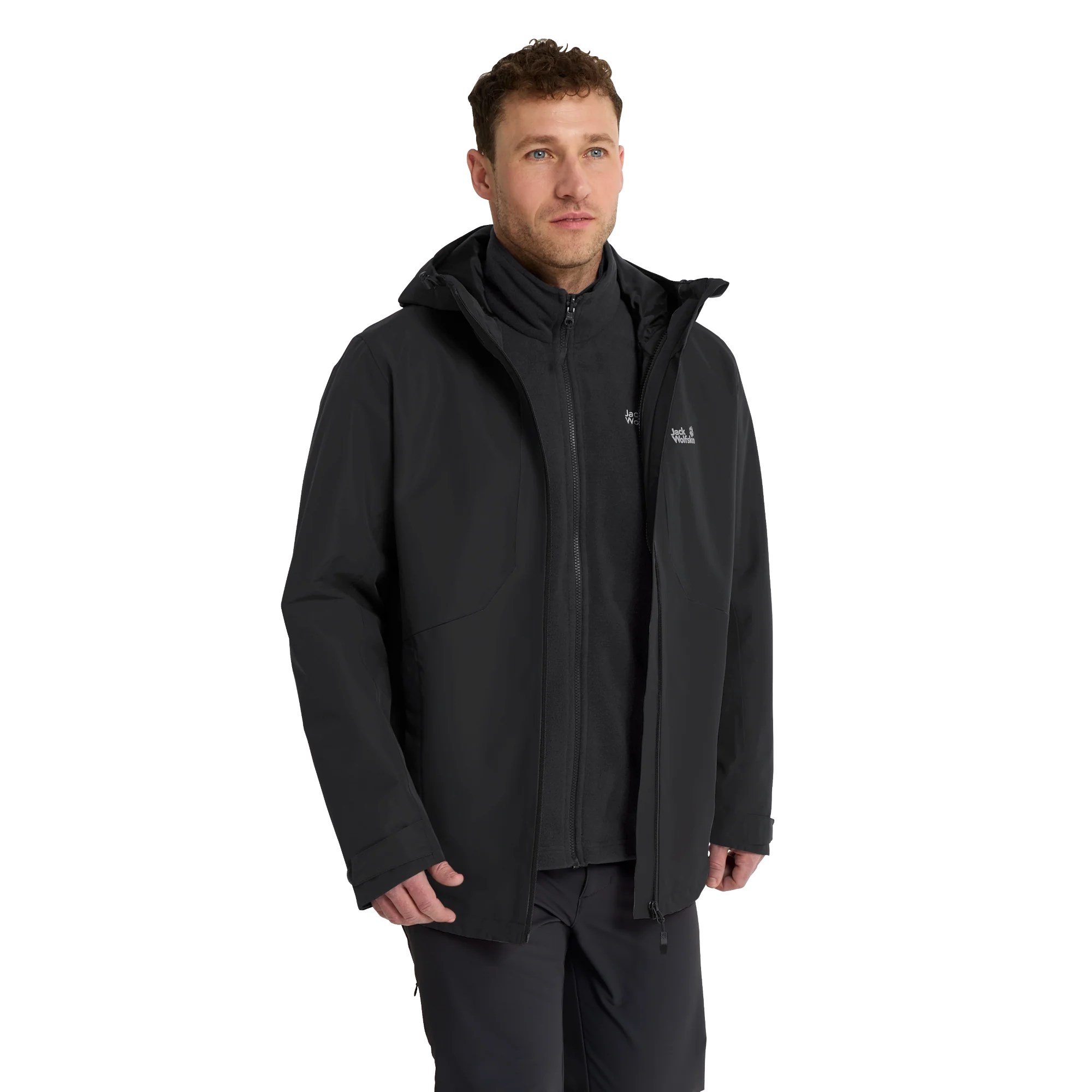 Jack Wolfskin Stonetraıl 3In1 Jkt M Erkek Mont A66291