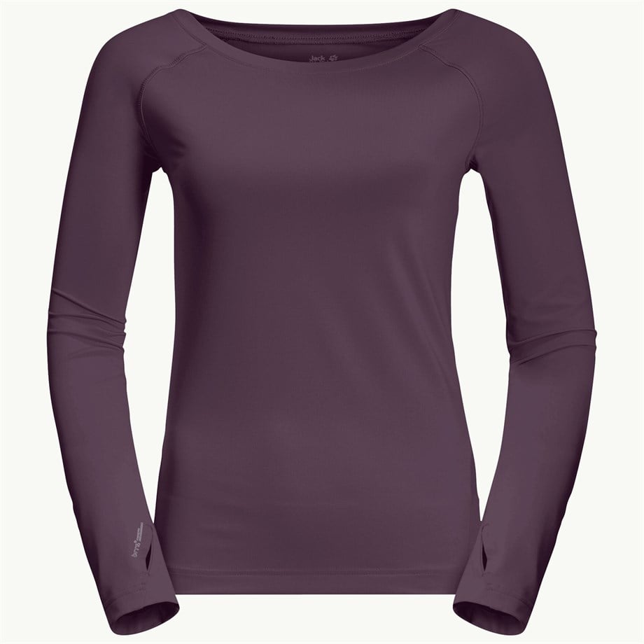 Jack Wolfskin Tasman L/S W Kadın Tişört