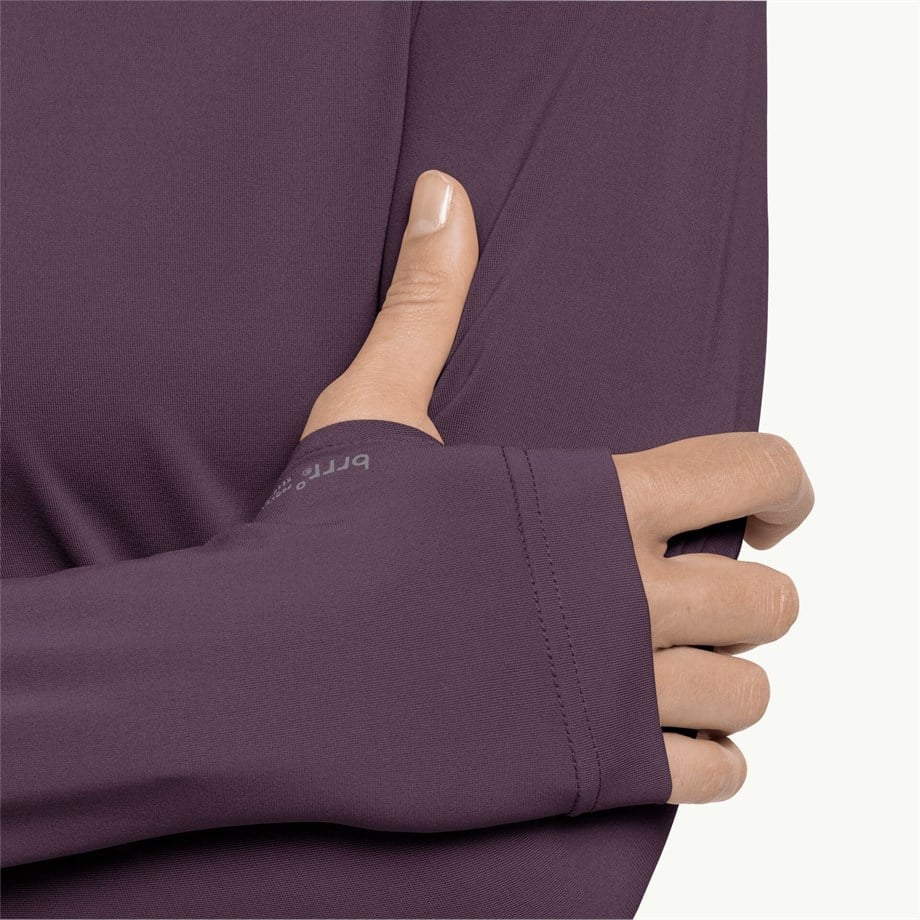 Jack Wolfskin Tasman L/S W Kadın Tişört