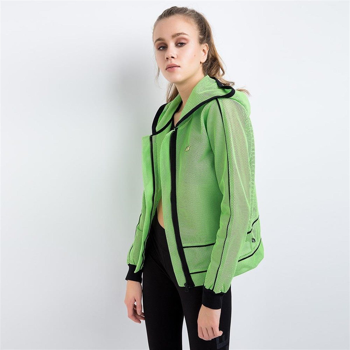 New Balance Mesh Jacket Chemıcal Kadın Ceket