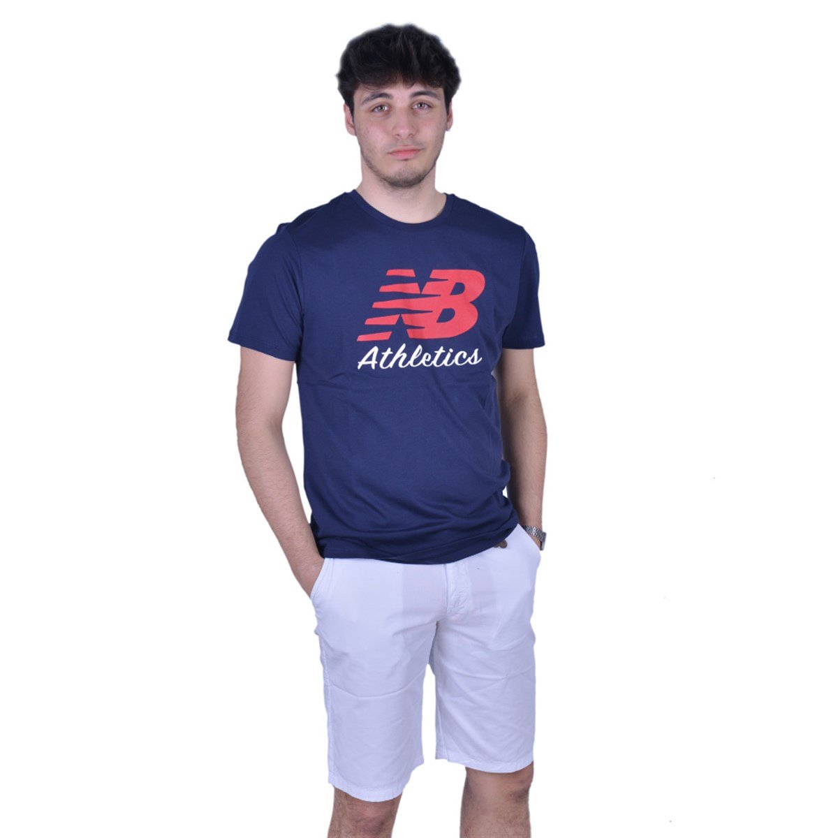 New Balance Nb Athletıcs Mens Tee Erkek Tişört