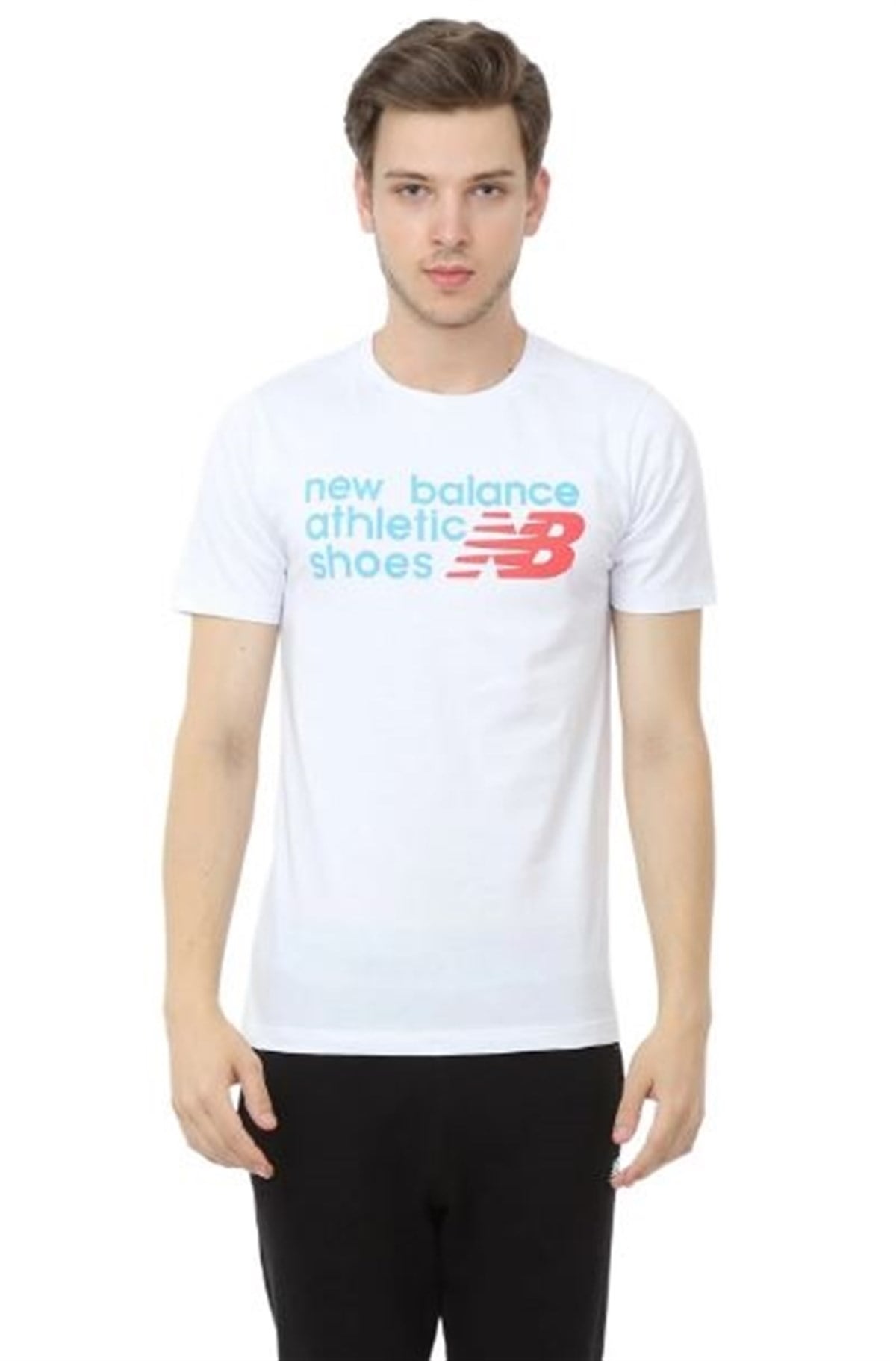 New Balance Nb Athletıcs Shoes Mens Tee Erkek Tişört