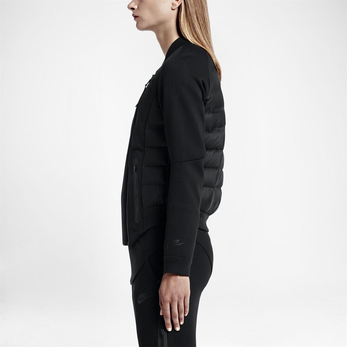 Nike Aeroloft Tech Fleece Moto Kadın Mont