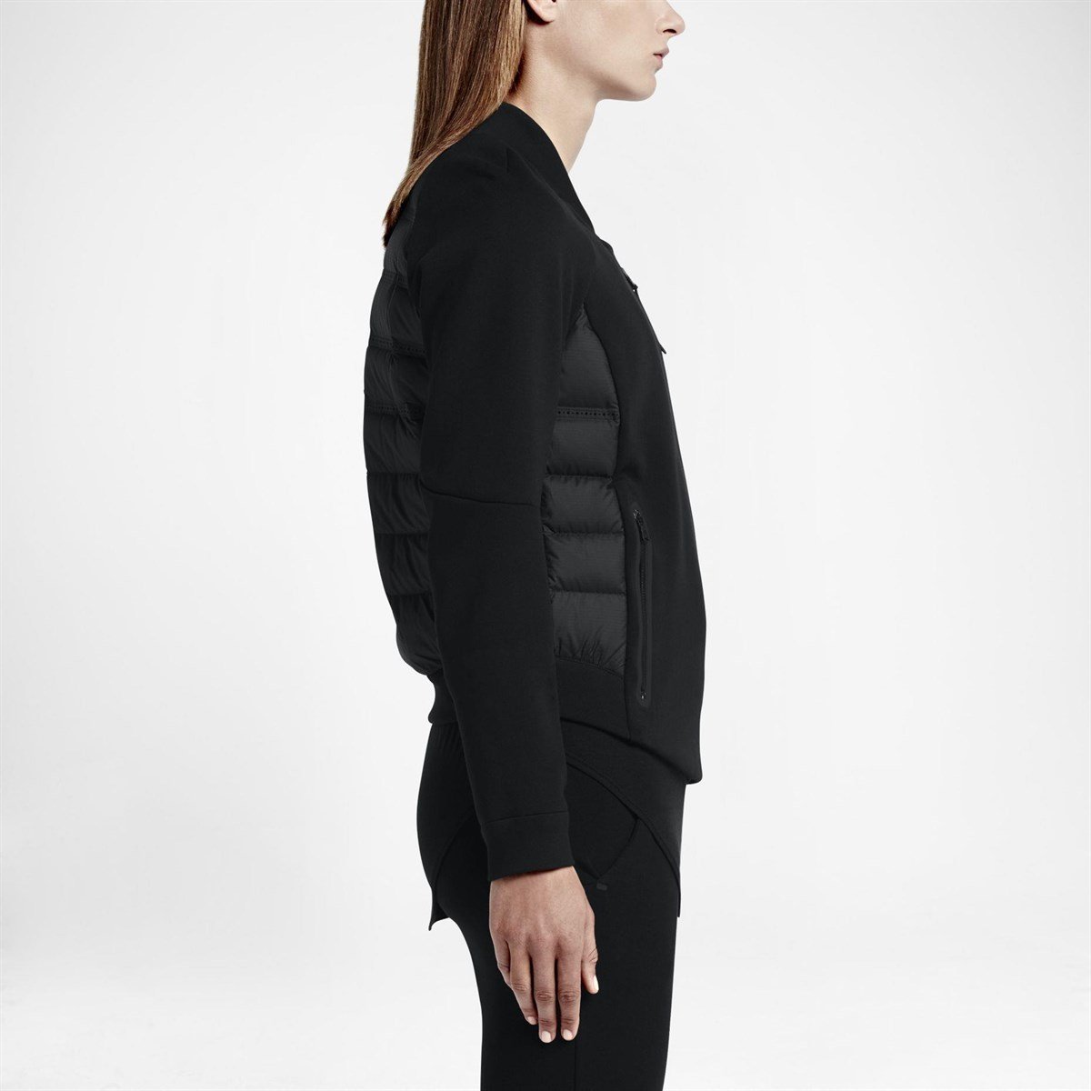 Nike Aeroloft Tech Fleece Moto Kadın Mont