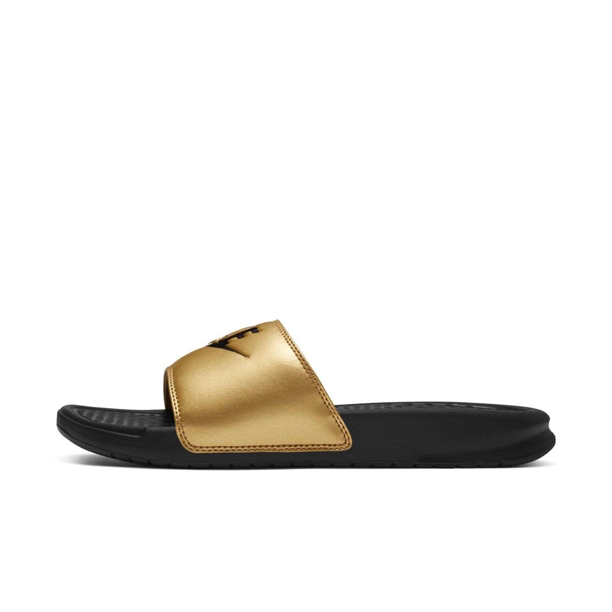 Nike Benassi JDI Kadın Altın Terlik