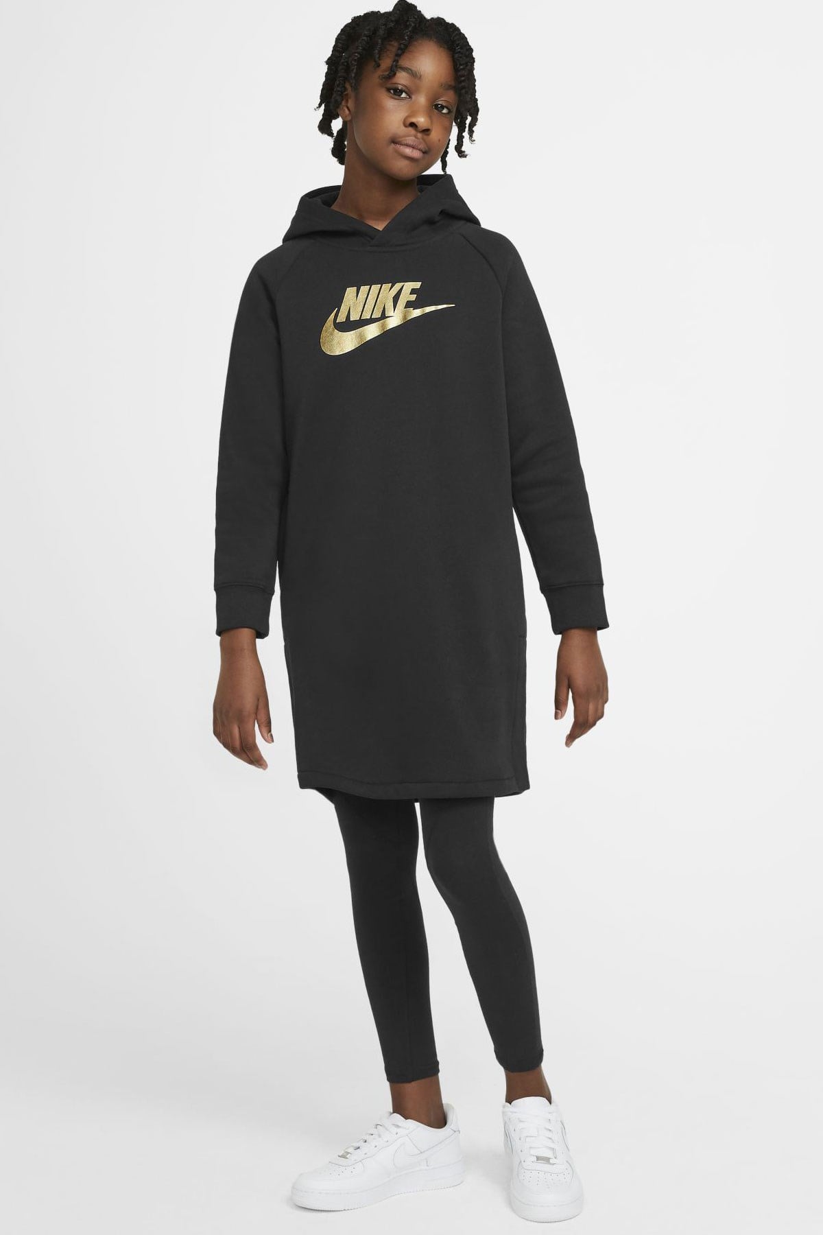 Nike G Nsw Shıne Gx Hd Dress Pr Çocuk Elbise