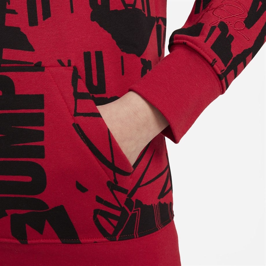 Nike Jdb Essentials Aop Po Çocuk Sweat