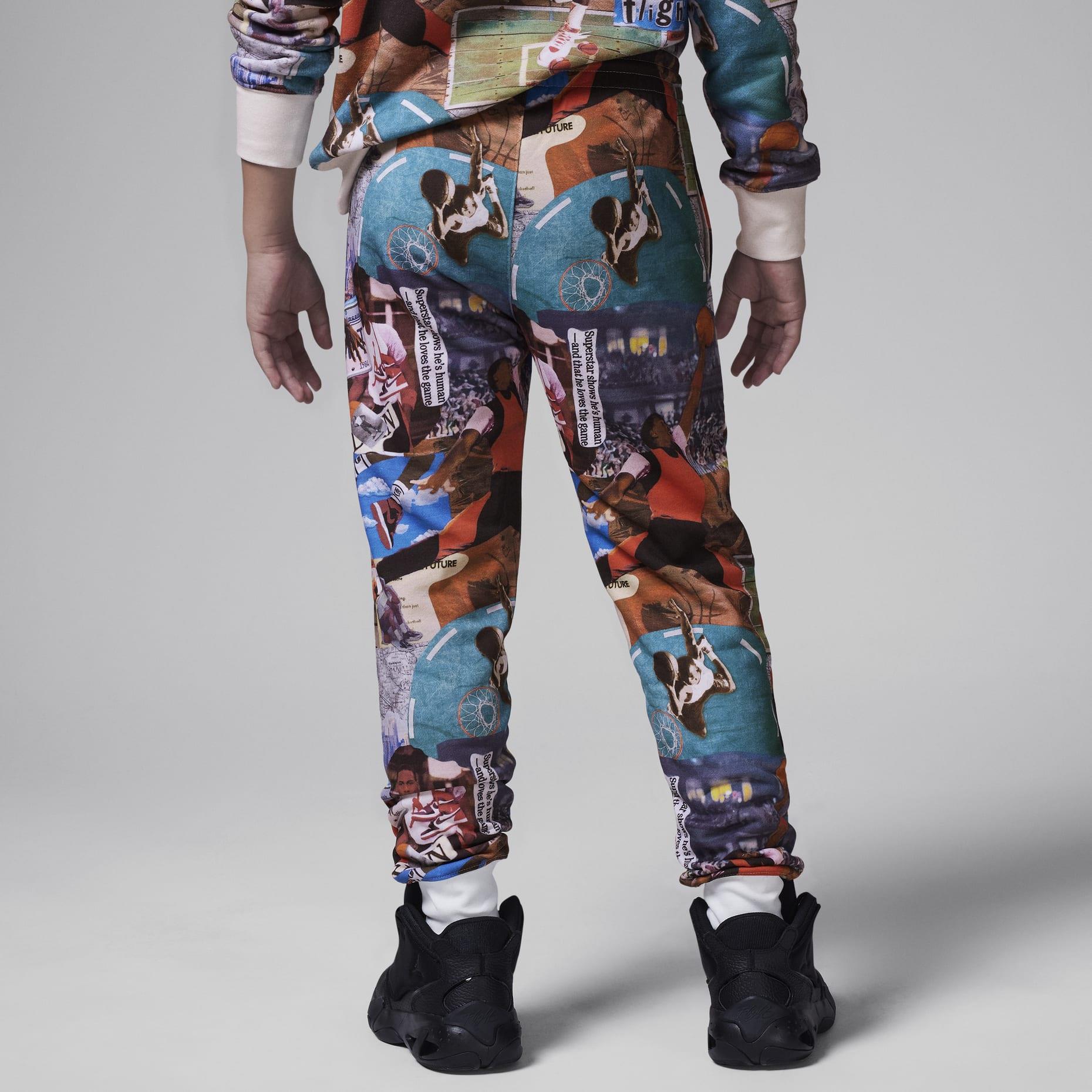 Nike Jdb Mj Brklyn Ft Aop Pant Çocuk Eşofman Altı