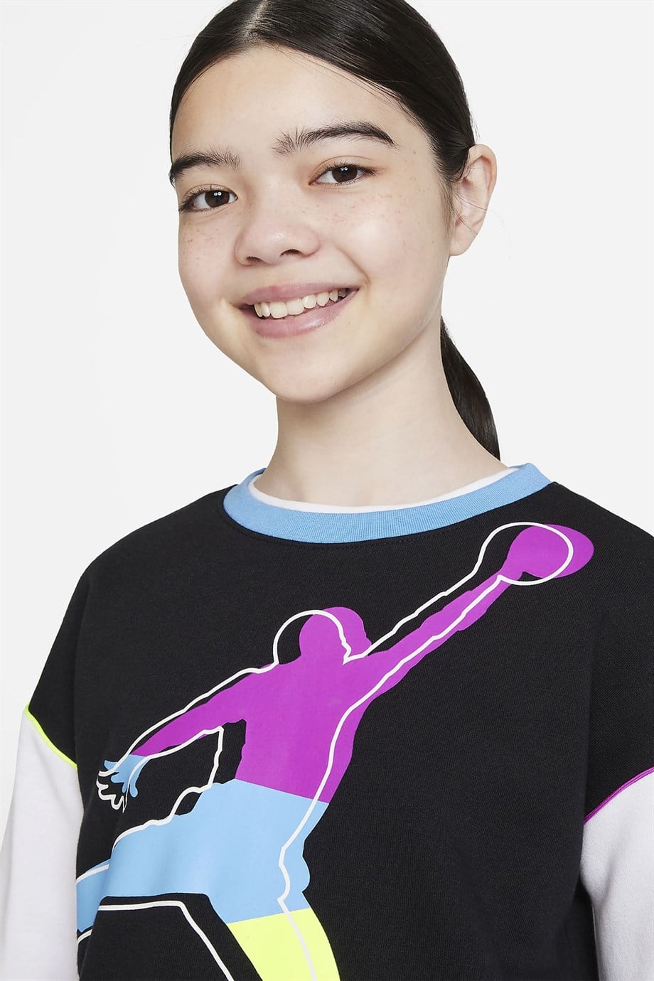 Nike Jdg Color Outside The Lines Cr Çocuk Sweat