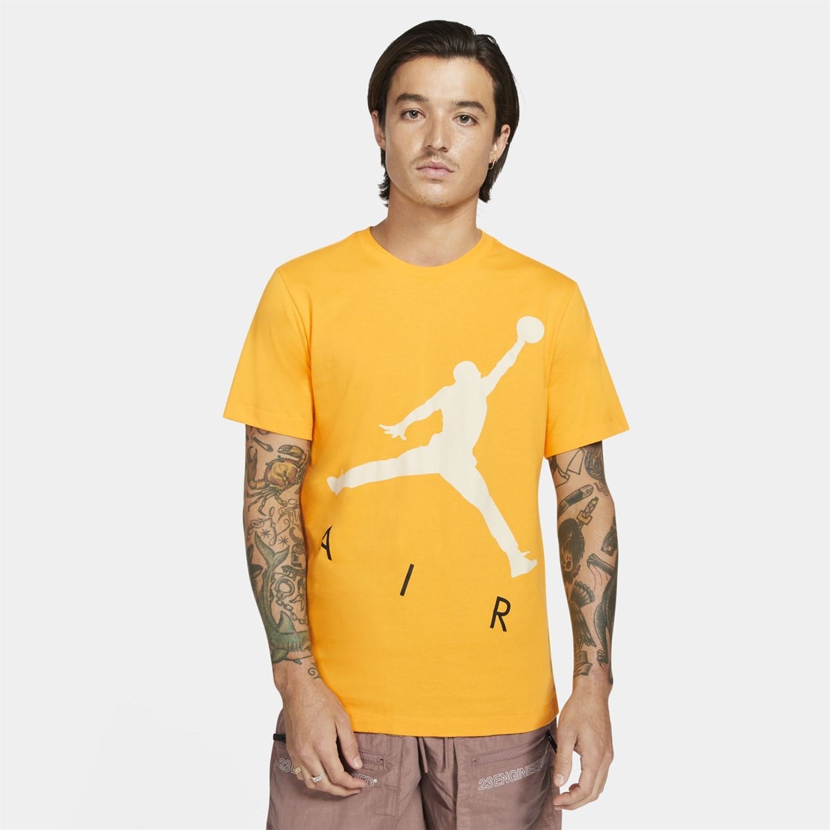Nike M J Jumpman Aır Hbr Ss Crew Erkek Tişört