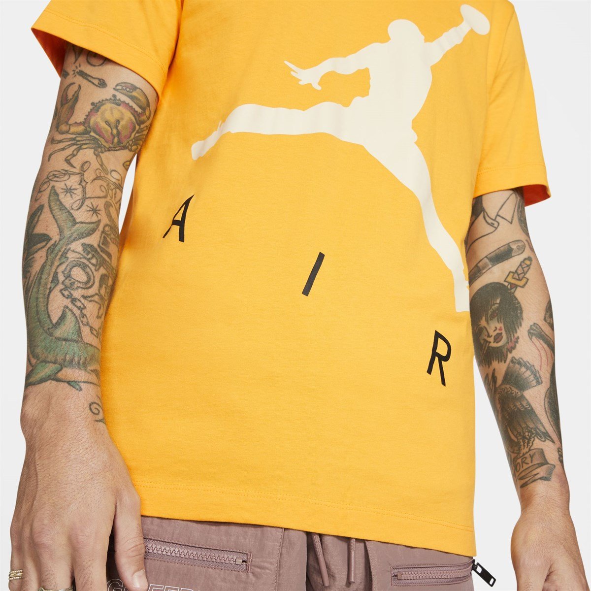 Nike M J Jumpman Aır Hbr Ss Crew Erkek Tişört