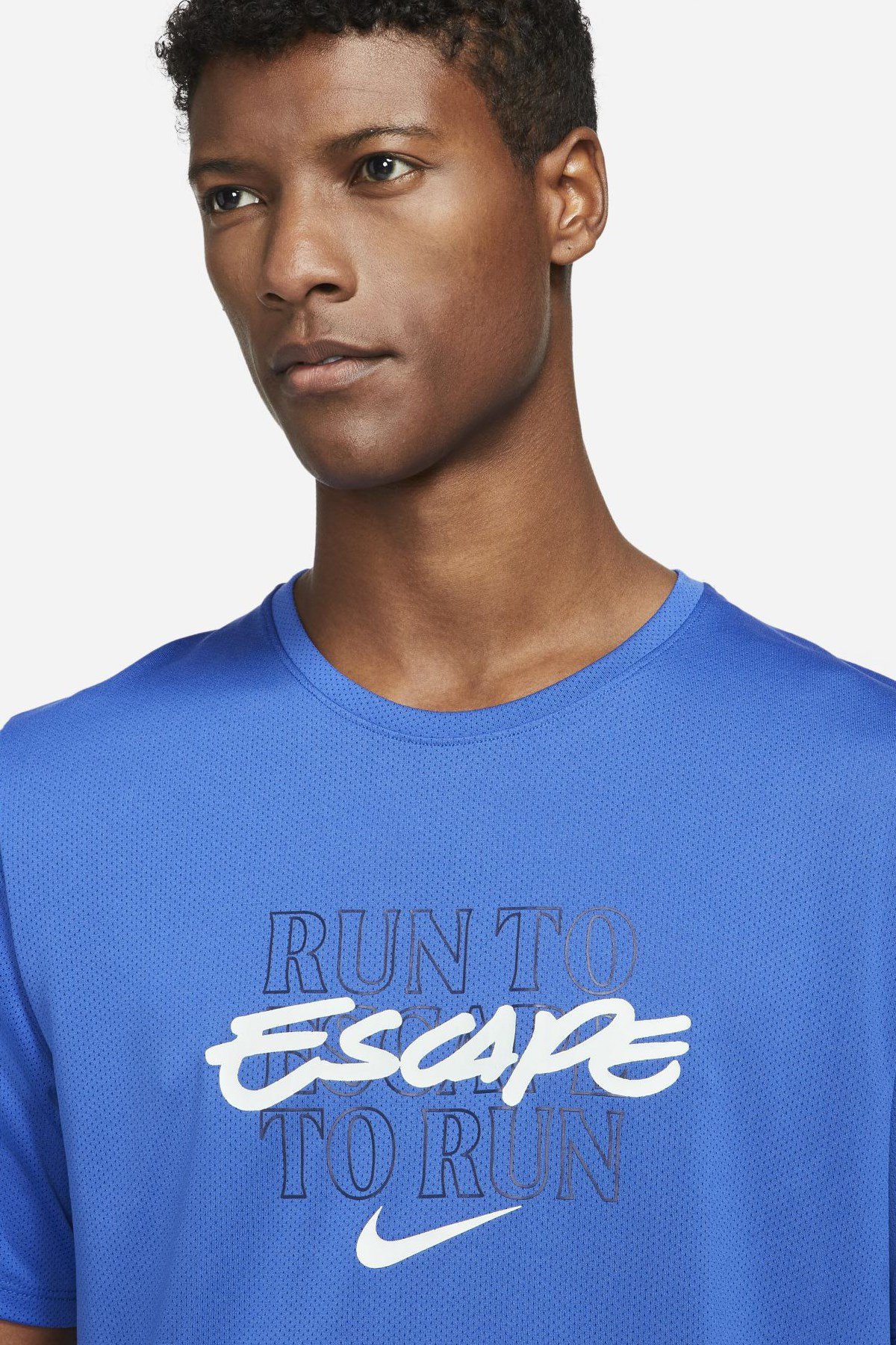 Nike M Nk Df Mıler Top Ss Wr Gx Erkek Tişört