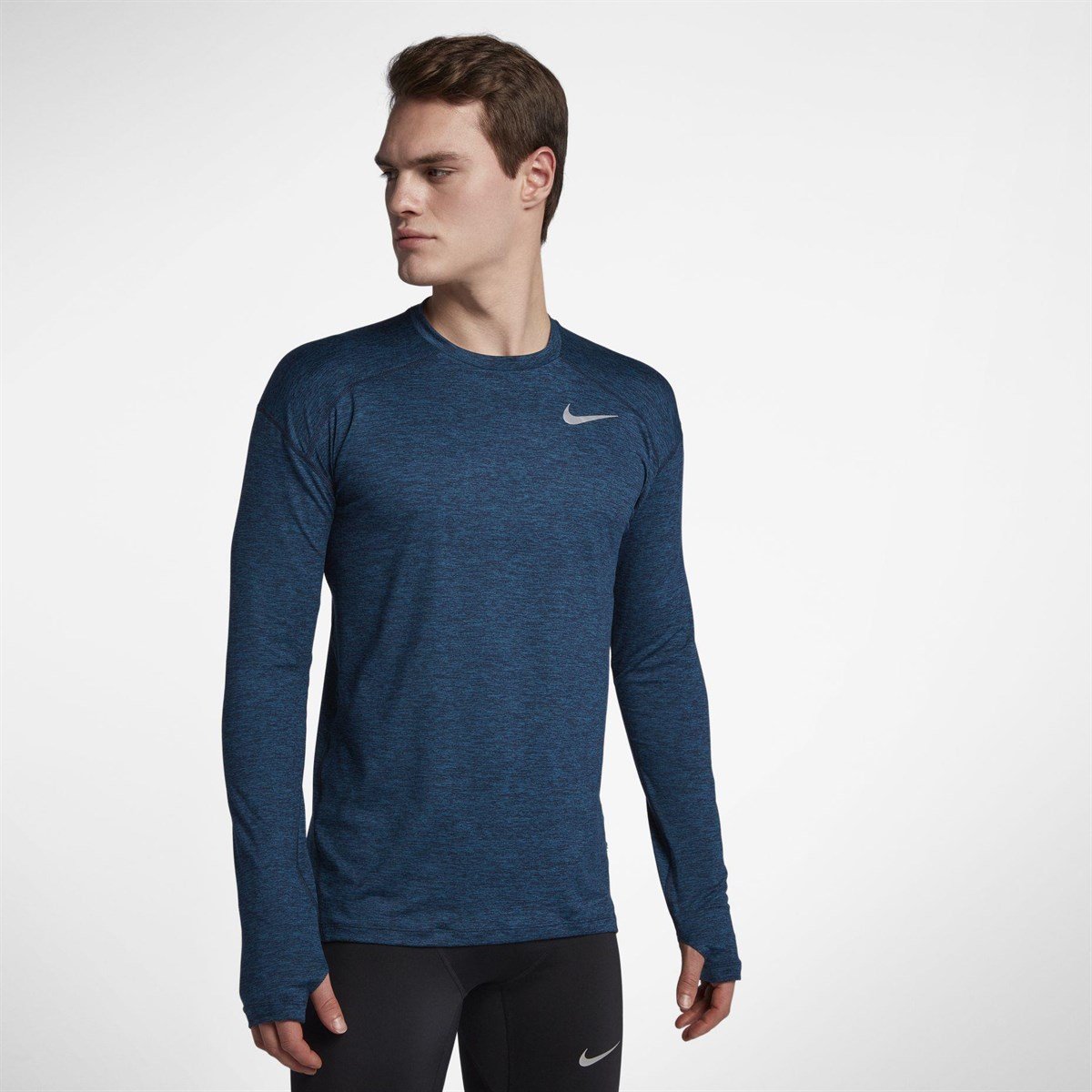 Nike M Nk Dry Elmnt Crew Erkek Sweat