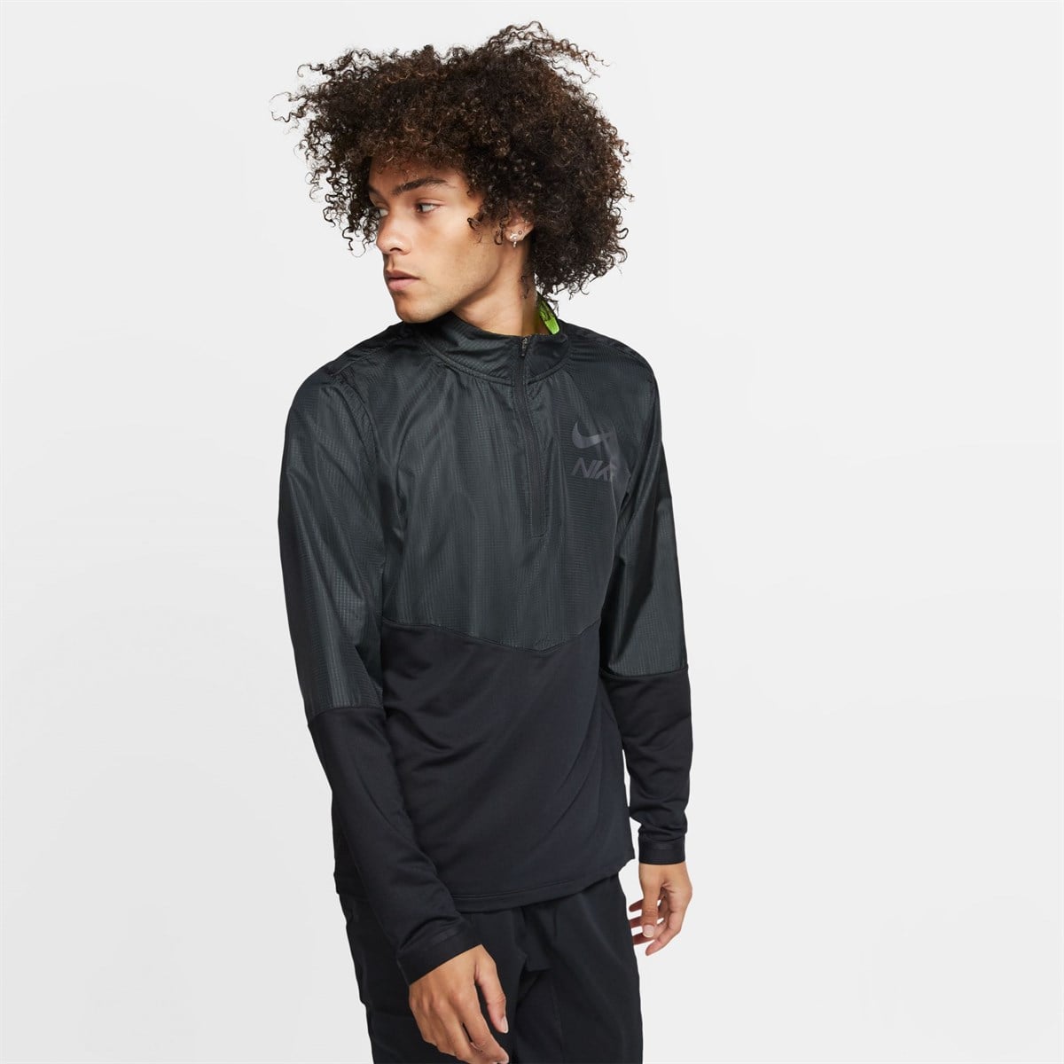 Nike M Nk Elmnt Top Hz Hybrid Gx Erkek Tişört