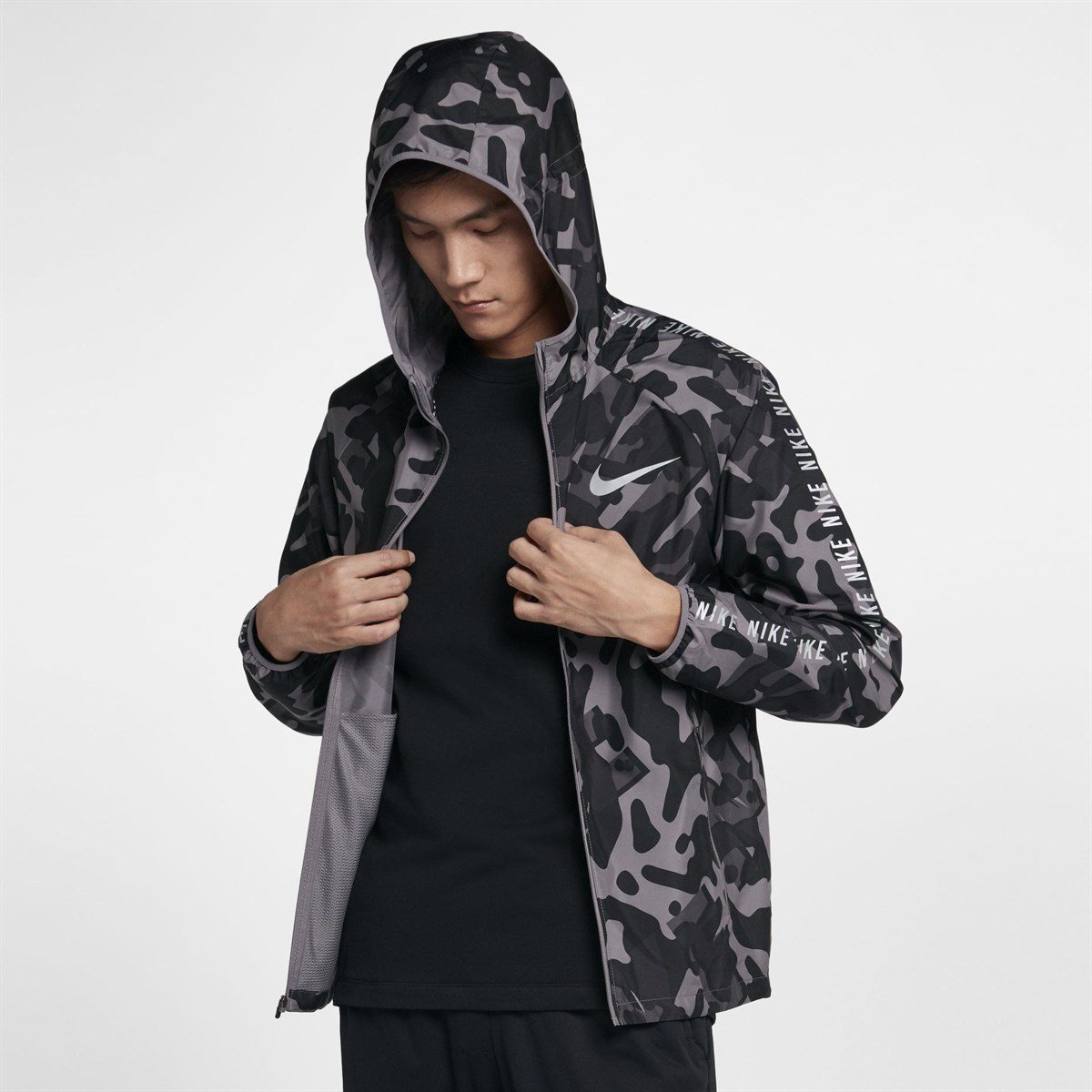 Nike M Nk Essntl Jkt Hd Fl Gx Erkek Ceket