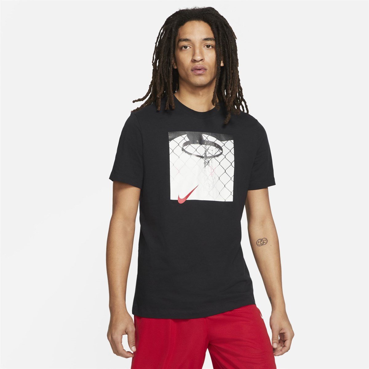 Nike M Nk Hbr Photo Ss Tee Erkek Tişört