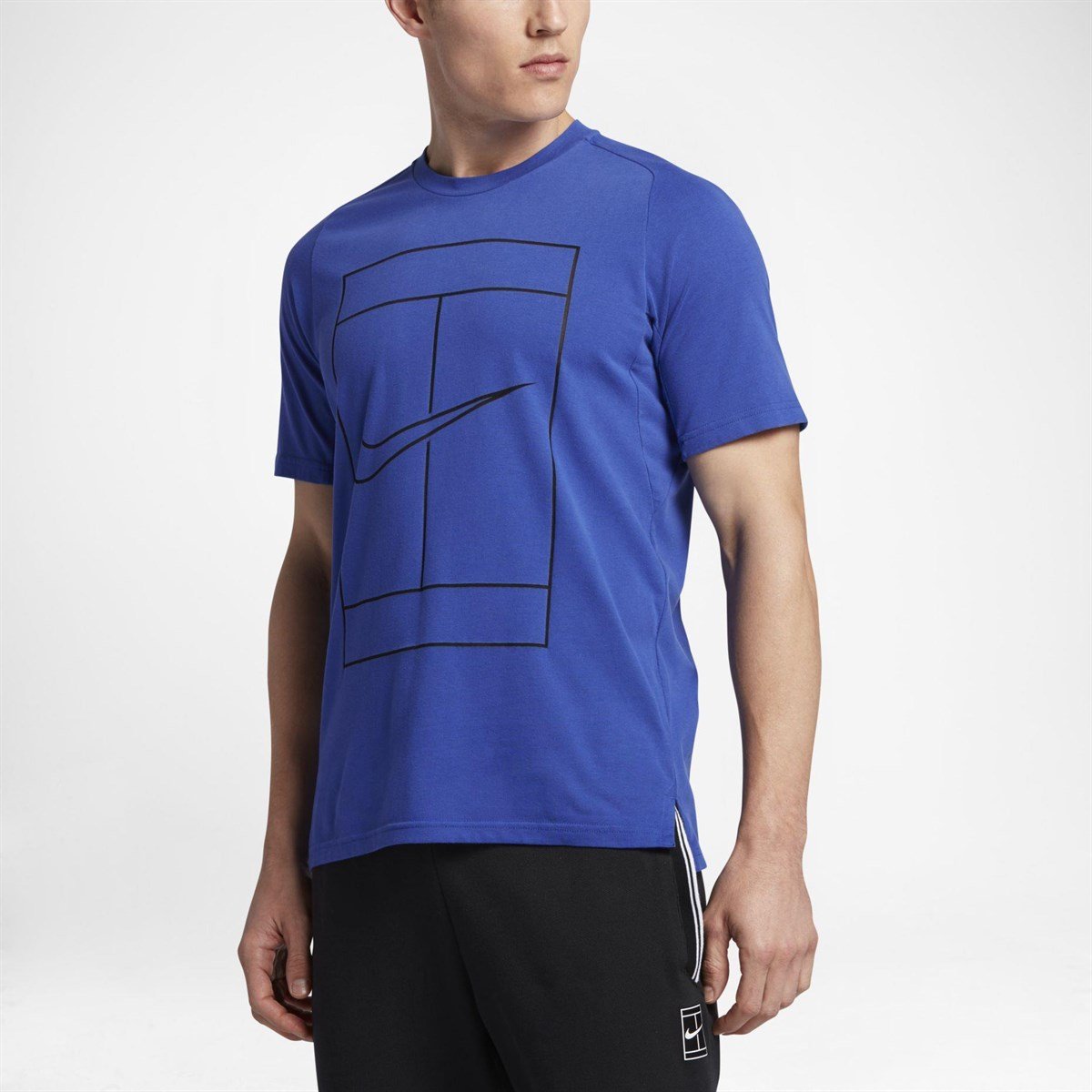 Nike M Nkct Dry Top Baselıne Rıb Erkek Tişört