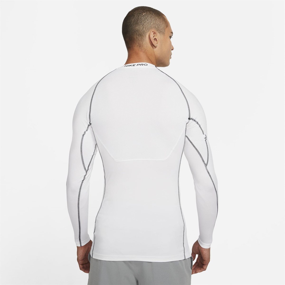 Nike M Np Df Tıght Top Ls Erkek Tişört