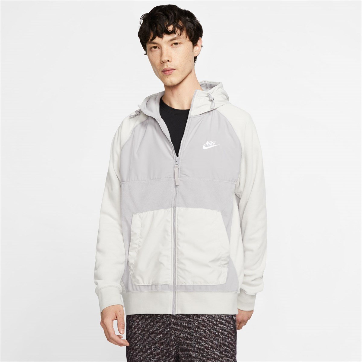 Nike M Nsw Ce Hoodie Fz Winter Erkek Sweat
