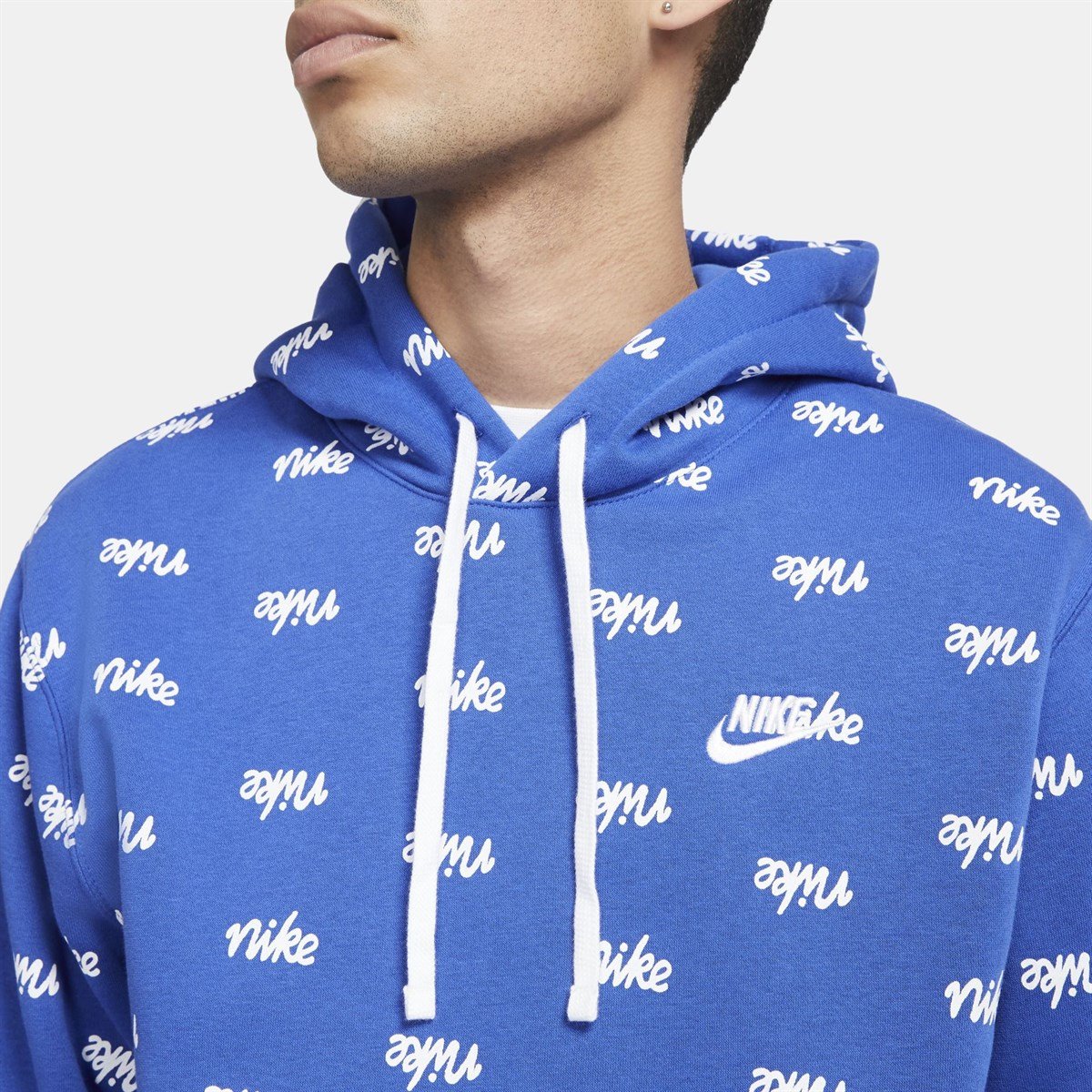 Nike M Nsw Club Po Bb Hoodıe Scrpt Erkek Sweat