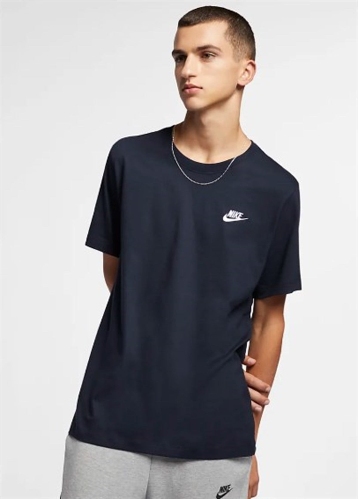 Nike M Nsw Club Tee Erkek Tişört