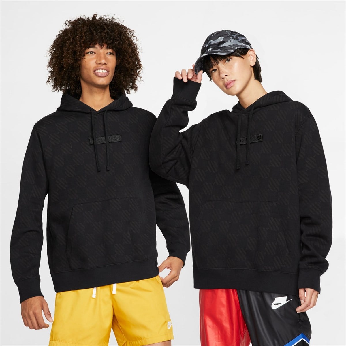 Nike M Nsw Po Hoodie Flc Triple Blk Erkek Sweat