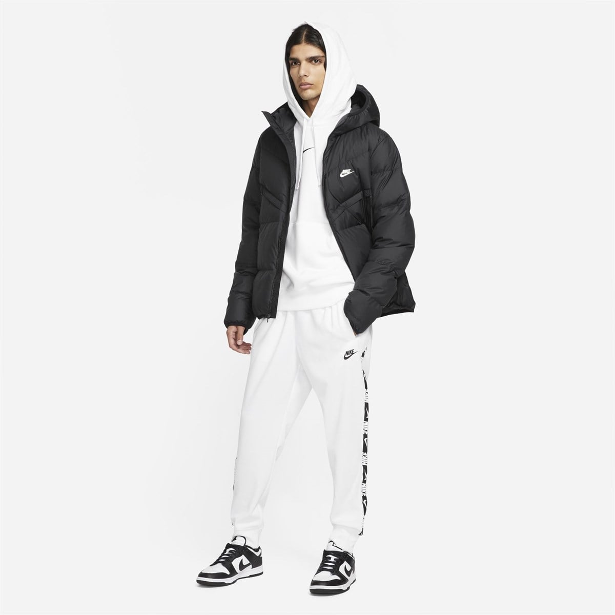 Nike M Nsw Sf Wındrunner Hd Jkt Erkek Ceket