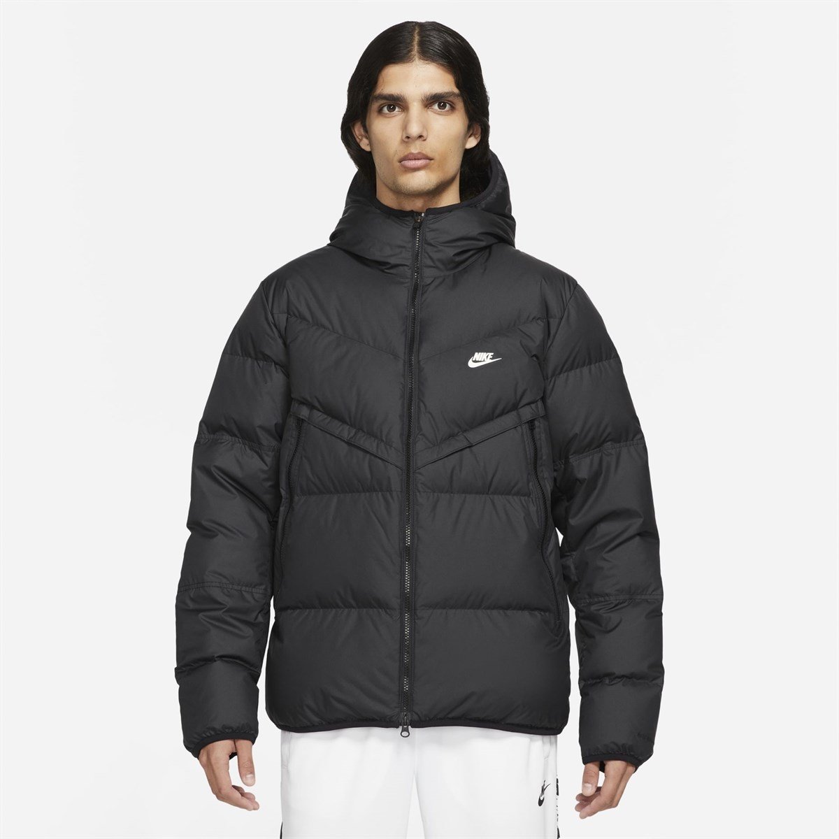 Nike M Nsw Sf Wındrunner Hd Jkt Erkek Ceket