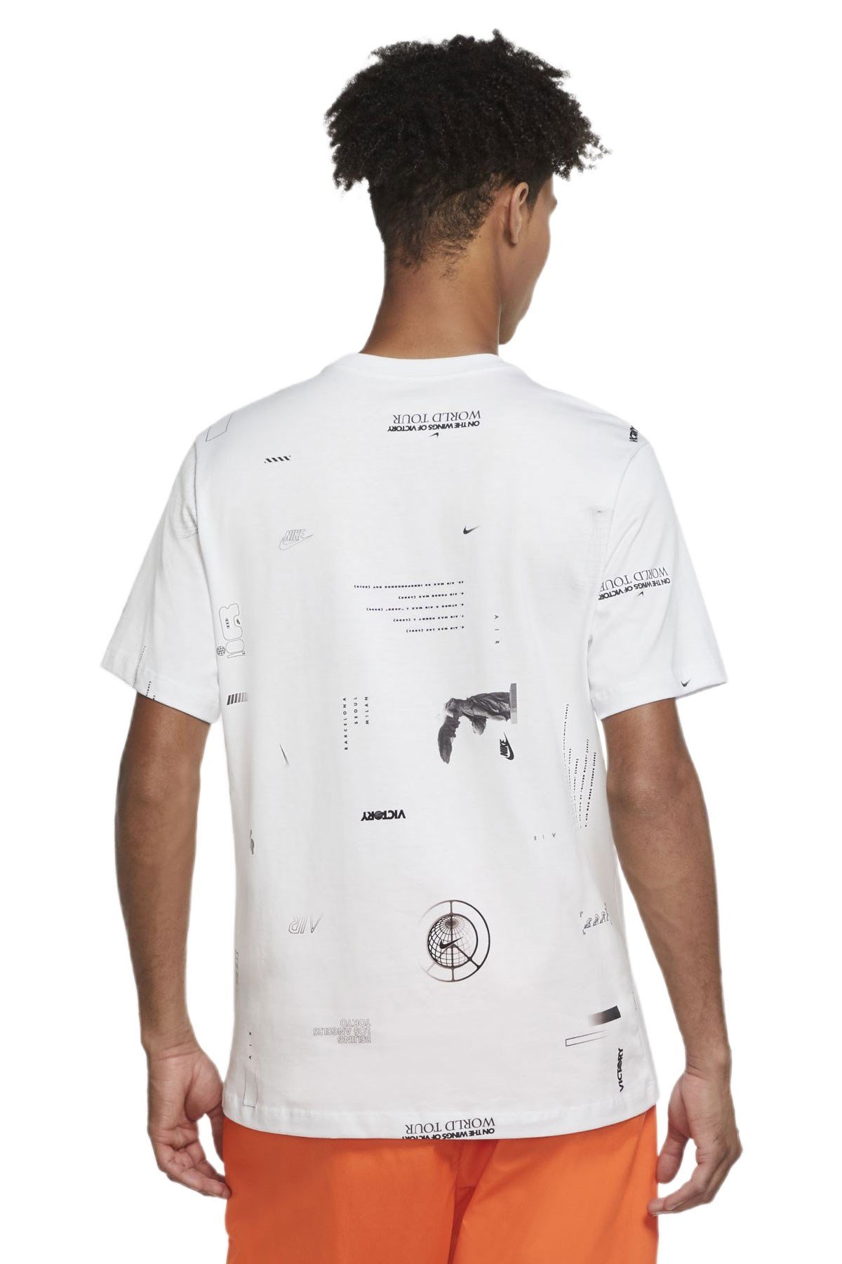 Nike M Nsw Ss Tee Musıc Aop Erkek Tişört