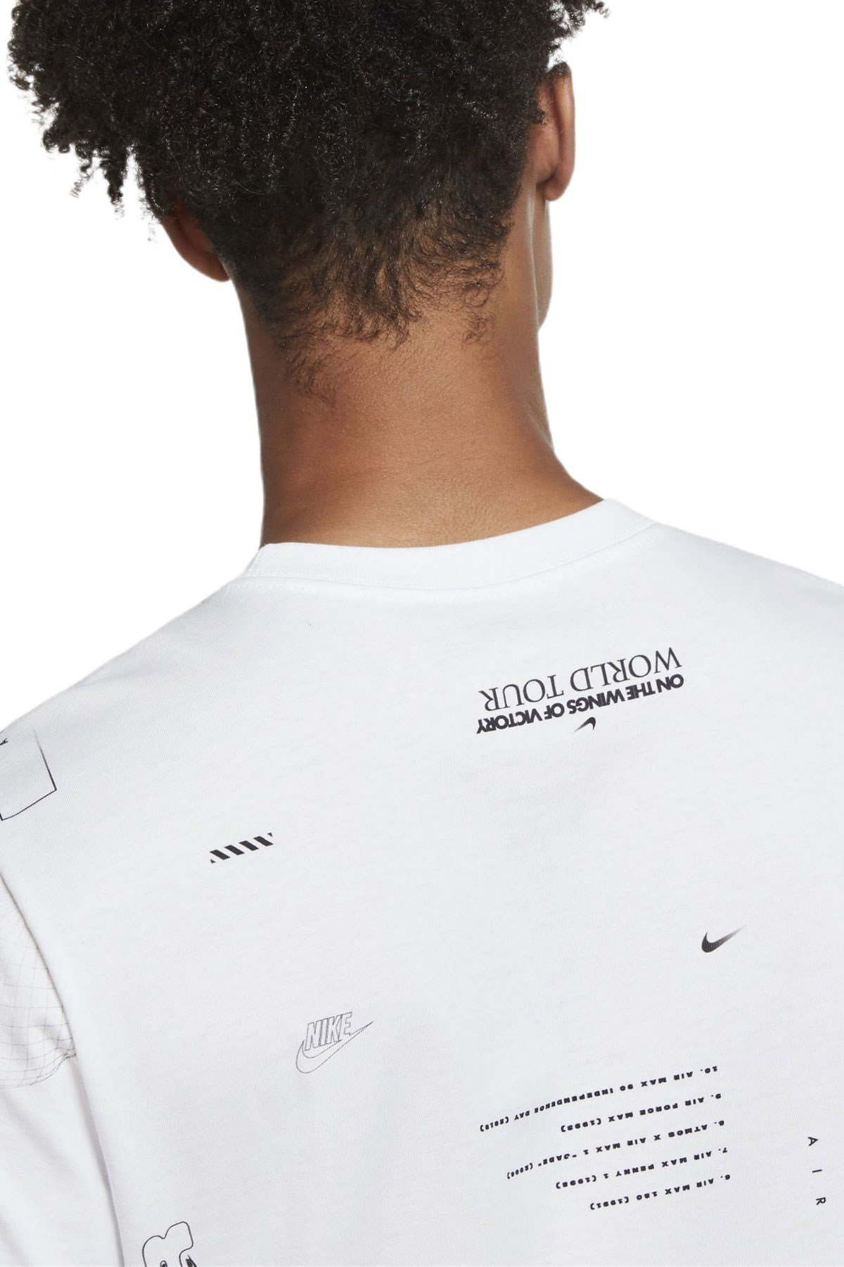 Nike M Nsw Ss Tee Musıc Aop Erkek Tişört