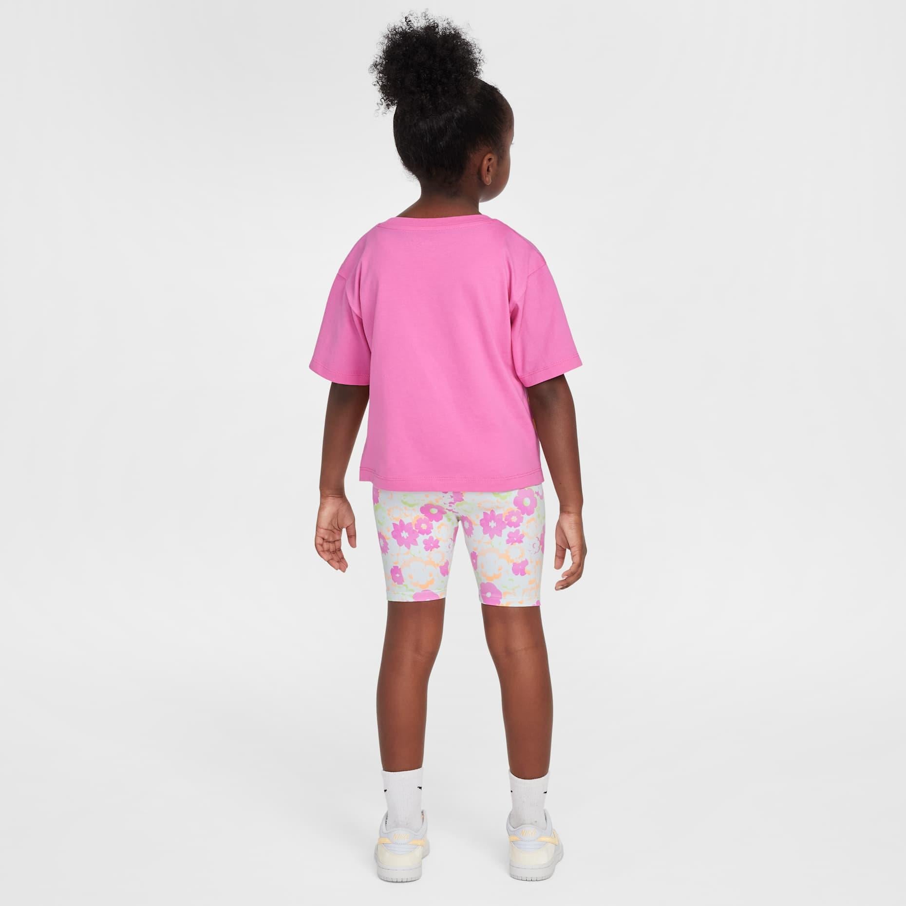 Nike Nkg Flow-Ral Aop Bıke Short Set Çocuk Tayt Takımı 36M848