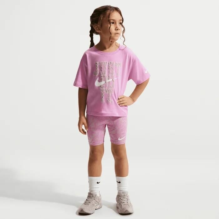 Nike Nkg Lace It Up Bıke Short Set Çocuk Şort Takım 36N638