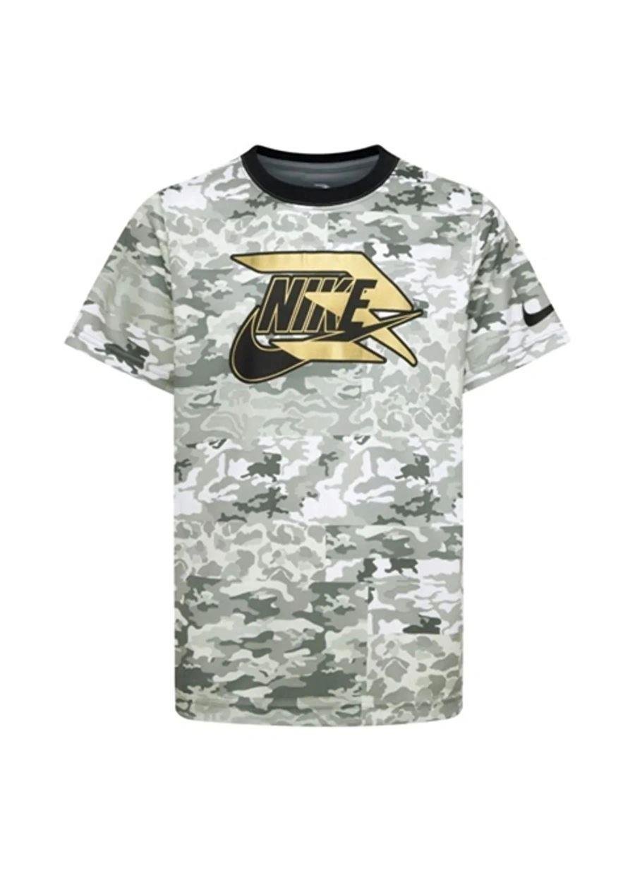 Nike Rwb Camo Patchwork Aop Tee Çocuk Tişört