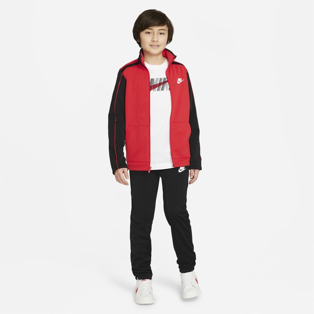 Nike U Nsw Futura Poly Cuff Ts Çocuk Eşofman Takımı