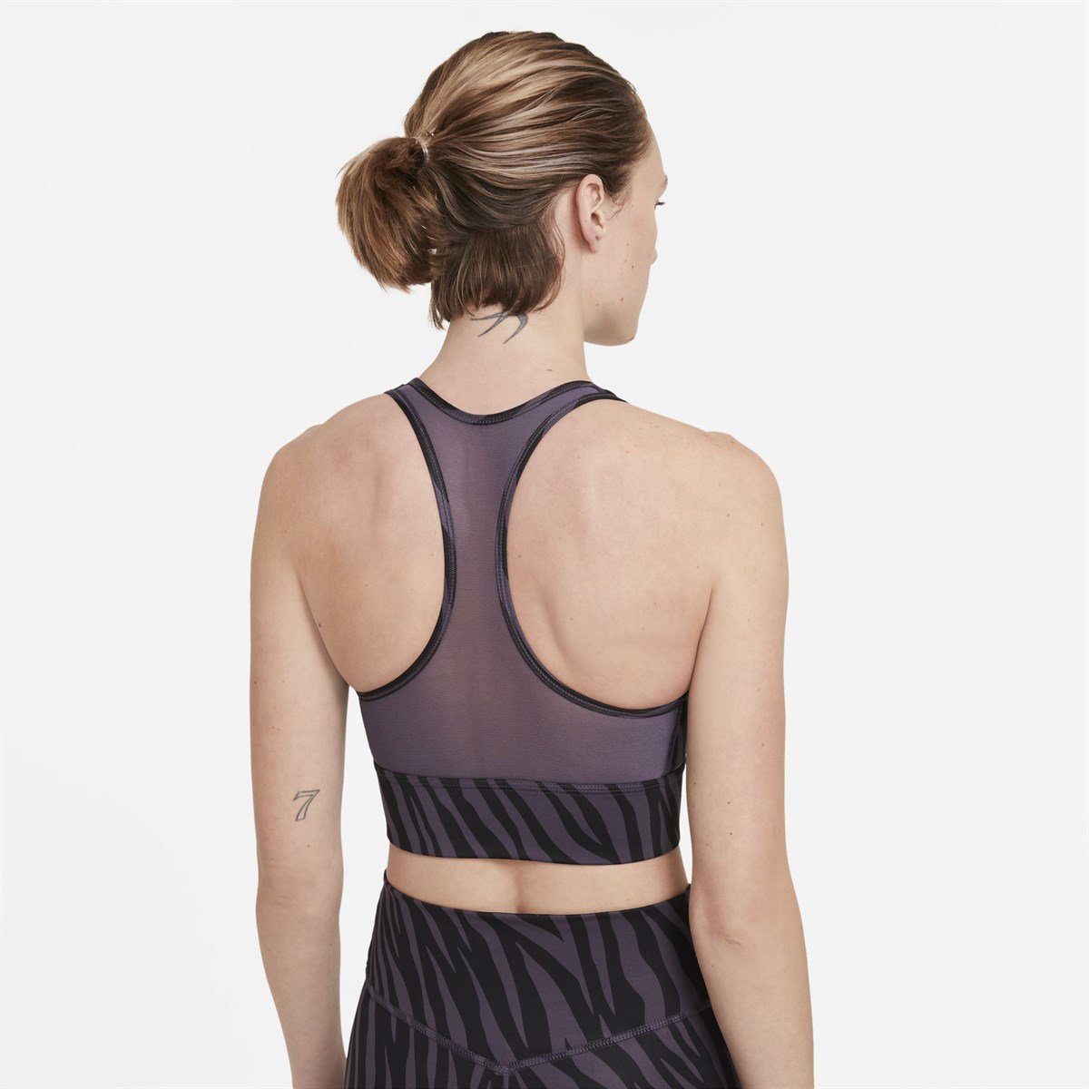 Nike W Nk Df Swsh Icnclh Lngln Bra Kadın Büstiyer