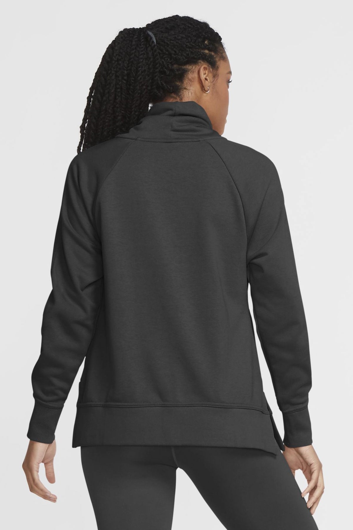 Nike W Nk Dry Get Fıt Flc Cowl Nk G Kadın Tişört