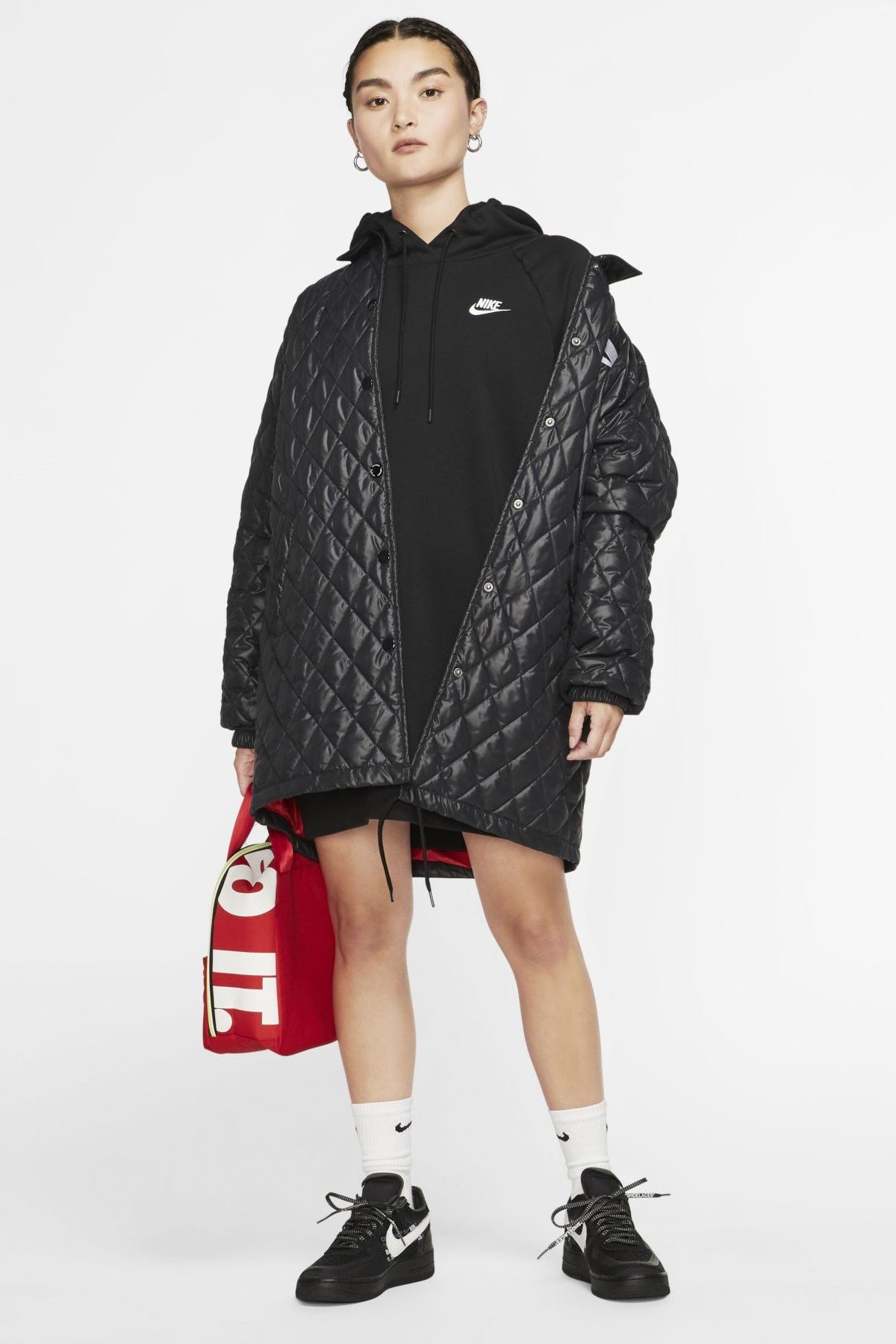 Nike W Nsw Essntl Flc Dress Kadın Elbise